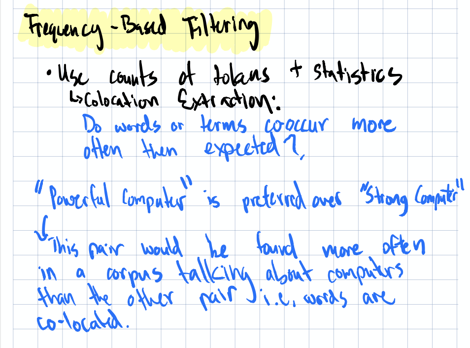 Frequency-based filtering approach